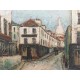 Utrillo Maurice Litografia cm 50x70 con autentica edizione 1995