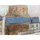 Utrillo Maurice Litografia cm 50x70 con autentica edizione 1995