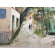 Utrillo Maurice Litografia cm 50x70 con autentica edizione 1995