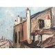 Utrillo Maurice Litografia cm 50x70 con autentica edizione 1995