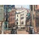 Utrillo Maurice Litografia cm 50x70 con autentica edizione 1995