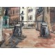 Utrillo Maurice Litografia cm 50x70 con autentica edizione 1995