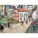 Utrillo Maurice Litografia cm 50x70 con autentica edizione 1995