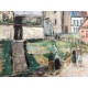 Utrillo Maurice Litografia cm 50x70 con autentica edizione 1995