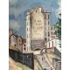 Utrillo Maurice Litografia cm 50x70 con autentica edizione 1995