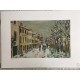 Utrillo Maurice Litografia cm 50x70 con autentica edizione 1995