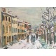 Utrillo Maurice Litografia cm 50x70 con autentica edizione 1995