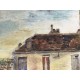 Utrillo Maurice Litografia cm 50x70 con autentica edizione 1995