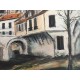 Utrillo Maurice Litografia cm 50x70 con autentica edizione 1995