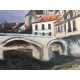 Utrillo Maurice Litografia cm 50x70 con autentica edizione 1995