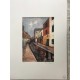 Utrillo Maurice Litografia cm 50x70 con autentica edizione 1995