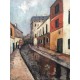 Utrillo Maurice Litografia cm 50x70 con autentica edizione 1995