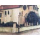 Utrillo Maurice Litografia cm 50x70 con autentica edizione 1995