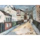 Utrillo Maurice Litografia cm 50x70 con autentica edizione 1995