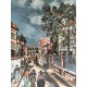 Utrillo Maurice Litografia cm 50x70 con autentica edizione 1995