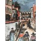 Utrillo Maurice Litografia cm 50x70 con autentica edizione 1995