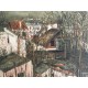 Utrillo Maurice Litografia cm 50x70 con autentica edizione 1995