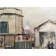 Utrillo Maurice Litografia cm 50x70 con autentica edizione 1995