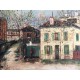 Utrillo Maurice Litografia cm 50x70 con autentica edizione 1995