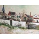 Utrillo Maurice Litografia cm 50x70 con autentica edizione 1995