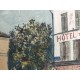 Utrillo Maurice Litografia cm 50x70 con autentica edizione 1995