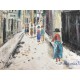 Utrillo Maurice Litografia cm 50x70 con autentica edizione 1995