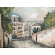 Utrillo Maurice Litografia cm 50x70 con autentica edizione 1995