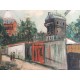 Utrillo Maurice Litografia cm 50x70 con autentica edizione 1995