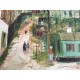 Utrillo Maurice Litografia cm 50x70 con autentica edizione 1995