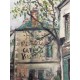 Utrillo Maurice Litografia cm 50x70 con autentica edizione 1995