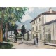 Utrillo Maurice Litografia cm 50x70 con autentica edizione 1995