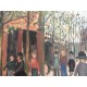 Utrillo Maurice Litografia cm 50x70 con autentica edizione 1995