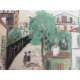 Utrillo Maurice Litografia cm 50x70 con autentica edizione 1995