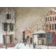 Utrillo Maurice Litografia cm 50x70 con autentica edizione 1995