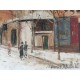 Utrillo Maurice Litografia cm 50x70 con autentica edizione 1995