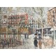 Utrillo Maurice Litografia cm 50x70 con autentica edizione 1995