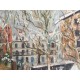 Utrillo Maurice Litografia cm 50x70 con autentica edizione 1995