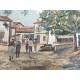 Utrillo Maurice Litografia cm 50x70 con autentica edizione 1995