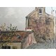 Utrillo Maurice Litografia cm 50x70 con autentica edizione 1995