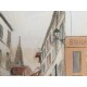 Utrillo Maurice Litografia cm 50x70 con autentica edizione 1995