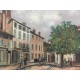 Utrillo Maurice Litografia cm 50x70 con autentica edizione 1995