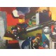 Renato Guttuso litografia cm 50x70 edizione Leonardo Artis