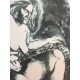 Renato Guttuso litografia cm 50x70 edizione Leonardo Artis