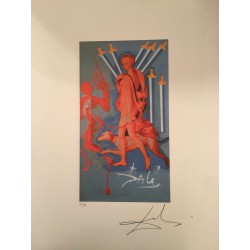 Salvador Dali litografia cm 50x70  firma matita