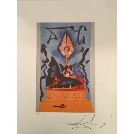 Salvador Dali litografia cm 50x70  firma matita