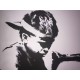 Banksy 50x70 cm POW edizioa - Banksy ziurtagiriarekin