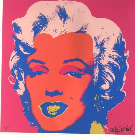 Andy Warhol cm 60x60 lithographie CMOA ex. 2400