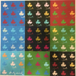 Andy Warhol cm 60x60 litografie CMOA ex. 2400