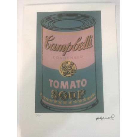 Litografia de Andy Warhol cm 57x38 Leo Castelli - GEORGES ISTRAEL EDITEUR