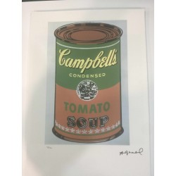 Litografia de Andy Warhol cm 57x38 Leo Castelli - GEORGES ISTRAEL EDITEUR